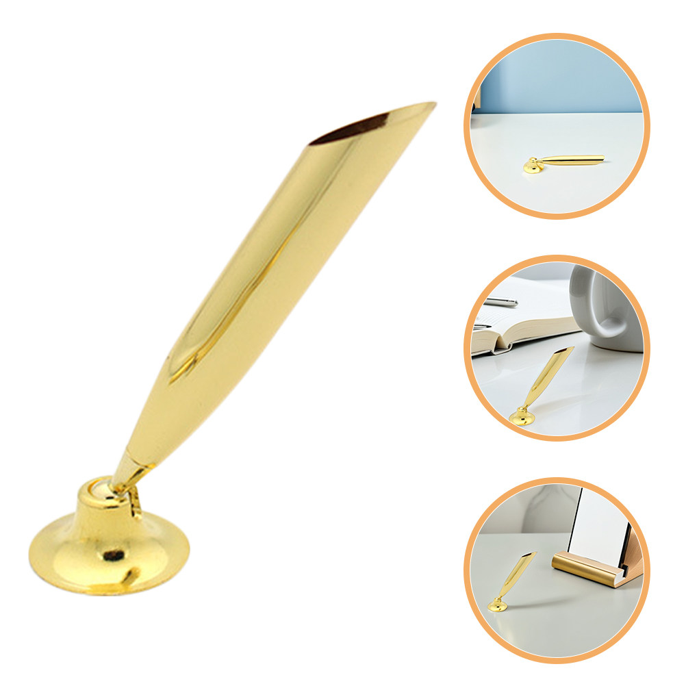 10Pcs Metal Pen Holder Desk St - Pen Rest Single 评论和价格