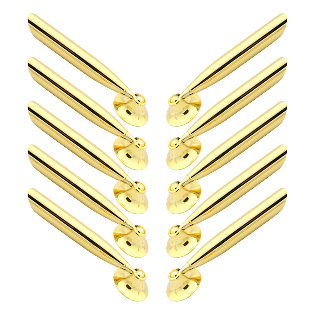 10Pcs Metal Pen Holder Desk St - Pen Rest Single 评论和价格