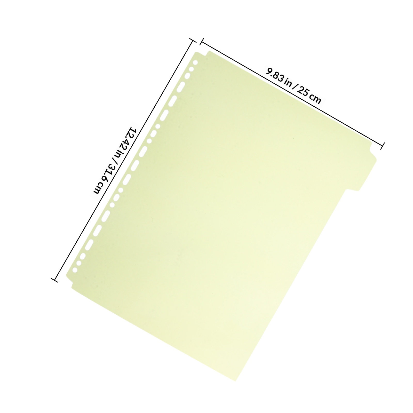 6Pcs Plastic Tabbed Binder Div - Tab Divider A4 评论和价格